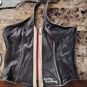 Harley Davidson Leather Halter